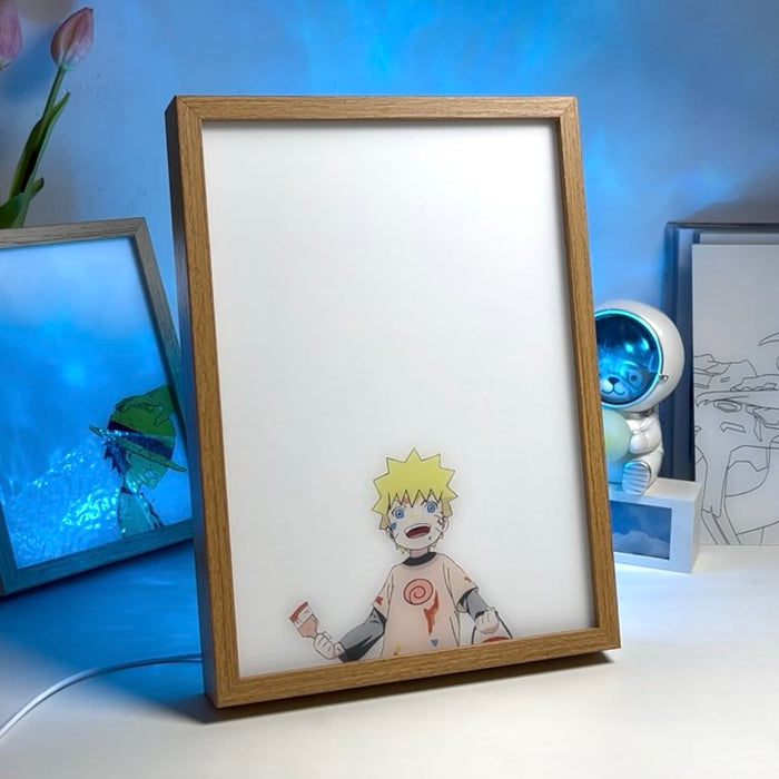 Naruto Uzumaki Child to Seventh Hokage LED Işıklı Tablo